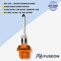 Harness Kabel Tegangan Tinggi untuk Kompresor AC EV 600V XLPE Tembaga Berpelindung IP67 Pabrik OEM