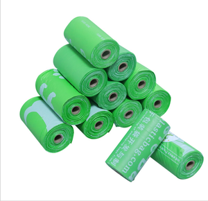 PLA Biodegradable Bag Biodegradable Bags Custom Plastic Pla Biodegradable Shopping T-Shirt Bag - Product Image 2