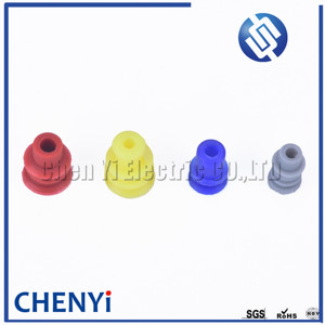 400 pcs niêm phong 1.5mm 3.5mm kết nối con dấu cao su Silicone Cáp dây con dấu cho không thấm nước ô tô điện cắm Set hộp - Product Image 5