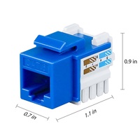 RJ45 Cat6 90-Grad UTP Keystone-Buchse OEM/KECHENG Weiß PC/ABS UL94V-0 Material Guandong China CE ROHS ISO9001 Zertifiziert
