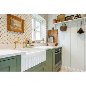 High End Modular <b>Kitchen</b> <b>Furniture</b> Modern Shaker Cupboards Solid Wood <b>Kitchen</b> Cabinets with Island Designs - Product Image 5