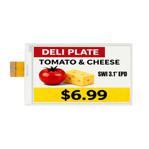3.1 Inch 168X296 Vierkleuren E-Paper Display Zwart Wit Rood Geel Low Power E-Ink Scherm Voor Slimme Apparaten En Industriële - Product Image 3