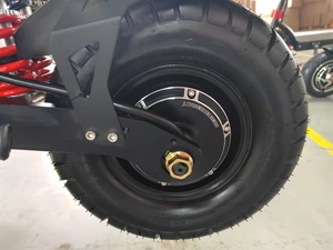 ZPX BYD 60V 72V Electric Scooter Spare Part 45MM 50MM 2800W 3000W 4000W 5000W 7500W Brushless Motor 11inch 13inch 14inch Repair - Product Image 6