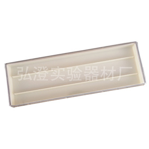 Hongbolai Slide Box 10-Slide Transparent White Pathology Humidification Storage Case <b>Microscope</b> Slides - Product Image 4