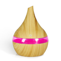 Mini Diffuseur d'Huiles Essentielles USB 300ml à Brume Froide avec Impeller, Humidificateur pour Hôtels, Voitures et Usage Domestique