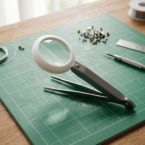 DK-726 แหนบขยายภาพ |   แหนบโลหะพร้อมแว่นขยาย - Product Image 2