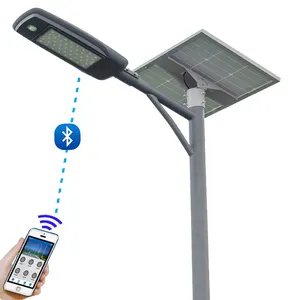 Sensor de movimiento de control móvil, sistema de alumbrado público solar dividido de 30W