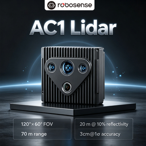 กล้อง RoboSense AC1 Active Camera LiDAR RGB พร้อม IMU Fusion ระยะ 70 เมตร ความแม่นยำ 1 เซนติเมตร สำหรับหุ่นยนต์ฮิวแมนนอยด์ - Product Image 1