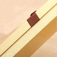 Boîte de chocolat en papier kraft de luxe personnalisée paquet de 18 feuille BonBon date 4C Eid Ramadan emballage de luxe pour stratification brillante et mate UV