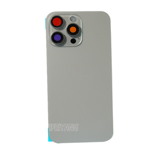 <span class=keywords><strong>Cover</strong></span> in vetro per <span class=keywords><strong>iPhone</strong></span> 16P Max 16pro sostituzione alloggiamento posteriore <span class=keywords><strong>con</strong></span> Design Bar - Product Image 6
