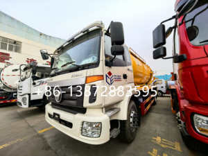 Camion-citerne de vidange des eaux usées de haute qualité avec pompe à vide pour fosses septiques à vendre - Product Image 4