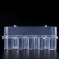 Boîtes de stockage de vaccins en plastique aseptique rectangulaires PP de 3 ml, 5 ml, 7 ml, 10 ml, porte-flacons en plastique, peptide personnalisable, Fujian 0,3 mm