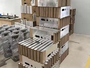 משטח מקצועי מותאם אישית במפעל אקריליק מנעול דלת חכם מעמד תצוגת מתלה אחסון מנעול דלת אקרילי - Product Image 4