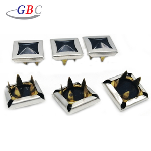 Bán Buôn 11Mm Brass Kim Loại Flatback <span class=keywords><strong>Snap</strong></span> <span class=keywords><strong>Buttons</strong></span> 4-Phần Ngọc Trai Vuông <span class=keywords><strong>Prong</strong></span> Cho Phụ Kiện May Mặc Và Hạt Trang Trí - Product Image 4