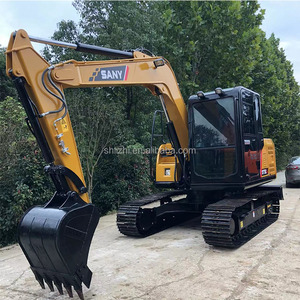 Cina ben sa usato escavatore Sany SY75C Mini di seconda mano escavatore cingolato idraulico costruzione 7.5Ton classe di risparmio di carburante - Product Image 2