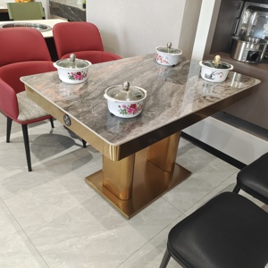 Lẩu bảng Hàn Quốc BBQ nướng và lẩu bảng cho Nhà hàng Lẩu bảng điện không khói lẩu bảng lẩu bảng - Product Image 1