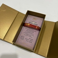 Scatola Regalo di Lusso Stile Libro con Doppio Coperchio Ribaltabile in Cartone Rigido Personalizzabile con Logo in Rilievo Materiali Riciclati per Marchi di Alta Gamma