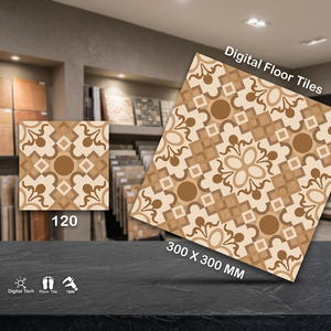 Carreaux de sol en céramique émaillée de qualité supérieure imprimés numériquement 300x300mm, antidérapants, 5mm, pour la décoration intérieure de salle de bain - Product Image 3