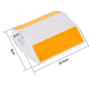 हाई इम्पैक्ट स्टड रोड मार्कर कैट आंखों 3 मीटर रोड रिफ्लेक्टर स्टड चिंतनशील फुटपाथ रोड स्टड - Product Image 4