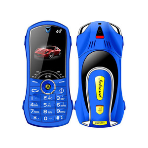 Teléfono móvil plegable 2G con pantalla dual personalizada de alta calidad, negro, rojo con llave grande fuente grande y para personas mayores, características FM - Product Image 1