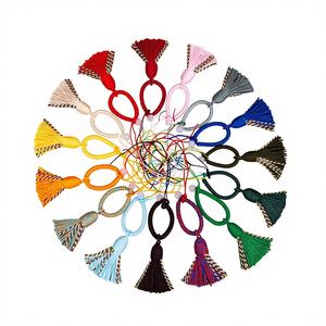 Nouvel Arrivage Pompons en Coton de 5 cm pour Artisanat, Accessoires Pendentifs Style Tibétain, Anneaux de Téléphone Portable, Sachets et Pendentifs – En Stock - Product Image 2