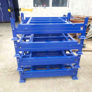 Estante de Almacenamiento Vertical Apilable Personalizado, de 4 a 6 Niveles, de Acero Suave Q235, Portátil para Montacargas, para Rollos de Alfombra - Product Image 4