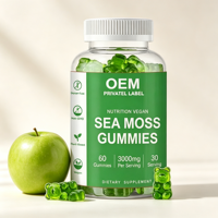 Gummies de mélange Trinity de Bladderwrack, Baies d'aines, Shilajit, Huile de Nigelle, Ashwagandha, Racine de Bardane et Mousse de mer
