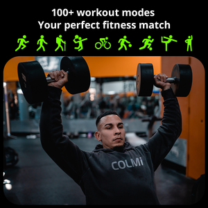 COLMI Smartwatch con Schermo <span class=keywords><strong>Touch</strong></span> Completo, Impermeabile IP68, Tracker Fitness Sportivo per <span class=keywords><strong>Uomo</strong></span> - Product Image 3