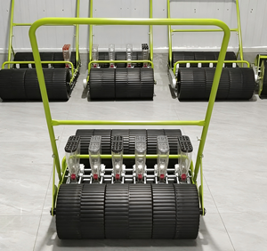 Ручная сеялка на 6 рядов для посадки овощей, для лука, для фермерских хозяйств и домашнего использования - Product Image 5