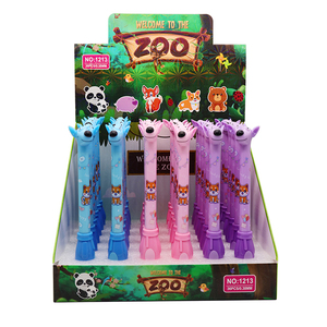 चिड़ियाघर पशु थीम जेल पेन 0.5 मिमी चिकनी लेखन कुत्ते के लिए - Product Image 2