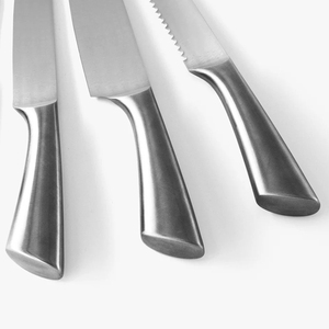 Meilleur fournisseur d'ensembles de couteaux de cuisine en acier inoxydable, ensemble de couteaux de chef professionnels personnalisés OEM avec étiquette privée personnalisée - Product Image 3
