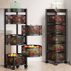 Estante de almacenamiento plegable de 5 capas, estantes de acero, almacenamiento para el hogar, soporte para ollas, estantes plegables para Cocina - Product Image 1