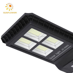 De aluminio <span class=keywords><strong>a</strong></span> prueba de agua 30w al aire libre todo en un Sensor de movimiento Solar Led de la vivienda de la luz de calle - Product Image 2