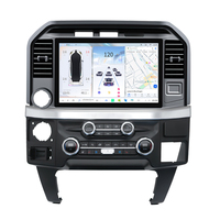 Écran multimédia Android DUDUAUTO OS pour voiture, navigation Waze, prise en charge CP AUTO BT, écran tactile pour Ford F150 2015-2020 de 13 pouces