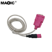 Cable USB a serie RS232 de 1,5 m Puerto COM de 9 pines Cable serie de doble chip USB a RS232 para WINI7/8/10/11