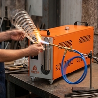 Nouvelle machine manuelle de scellage d'ampoules et de soudage à l'eau, manipulateur de soudage en acier inoxydable