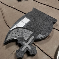 Styles européens G654 Pierre tombale et monuments en granit