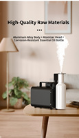 Diffuseur d'huiles essentielles électrique central, intensité réglable, grande capacité, noyau d'atomiseur facile à remplacer, application mobile pour