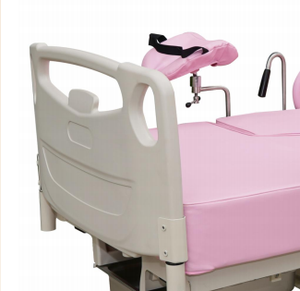 Mesa de entrega <span class=keywords><strong>con</strong></span> estribos, cama de <span class=keywords><strong>maternidad</strong></span> de altura ajustable, para sala de parto, 1 unidad - Product Image 4