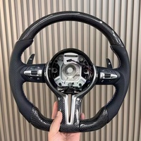Volant en cuir carbone 100% pour BMW F10 F11 F20 F12 F21 F30 F31 F32 F34 F80 F46 F40 E90 M3 M5 Series - Vente chaude