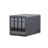 Ugreens NAS 4 baies, NAS de bureau, synchronisation, capacité de stockage 120 To, DH4300 Plus