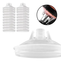 50 ensembles de pots de peinture jetables de 800 ml pour pistolet de pulvérisation, usage universel pour la retouche automobile