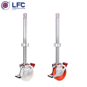 Sản xuất thông qua TUV Rheinland en1004 kiểm tra giàn giáo vít bánh xe với Nhôm Điều Chỉnh ống cho giàn giáo - Product Image 2