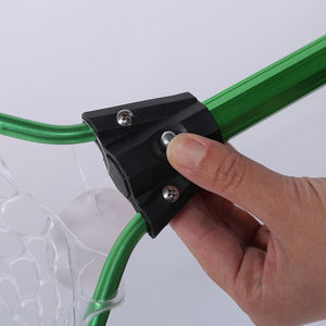 Haute Qualité Pêche à La <span class=keywords><strong>Carpe</strong></span> En Aluminium Filet D'atterrissage En Caoutchouc - Product Image 3