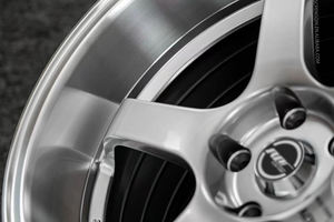 ล้อแม็กซ์ ROC Wholesale GT Racing ขนาด 15 16 17 18 นิ้ว ล้ออัลลอย 5 ก้าน ดีไซน์ <span class=keywords><strong>JDM</strong></span> ขอบลึก 4 รู 100 5 รู 100 5 รู 114.3 ผลิตด้วยวิธี Flow Forming - Product Image 4