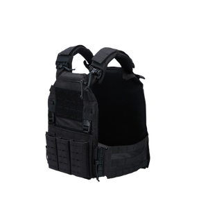 سترة تكتيكية سوداء للأنشطة الخارجية، سترة تدريب تكتيكية قابلة للتعديل وسريعة الفك مع أوزان - Product Image 2
