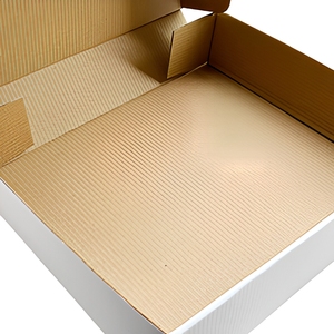 Caja de Pizza <span class=keywords><strong>Kraft</strong></span> Desechable Ecológica Biodegradable Mate con Logotipo Personalizado, <span class=keywords><strong>Cartón</strong></span> <span class=keywords><strong>Corrugado</strong></span> Impermeable de 16 oz, Cuatro Colores - Product Image 3