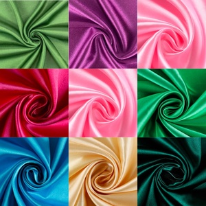 Tela de Chifón Mate 100% Poliéster Ecológica Antiestática de Color Sólido Personalizado para Vestidos y Satén para Ropa de Dormir - Product Image 2