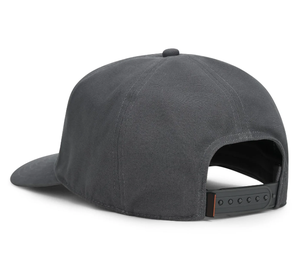 หมวกแก๊ปแบบ snapback 5 แผงทรงสูง คุณภาพสูง ผลิตตามสั่ง (OEM) ขายส่ง หมวกเบสบอลปักลายผ้าฝ้าย 5 แผง หมวก trucker - Product Image 3