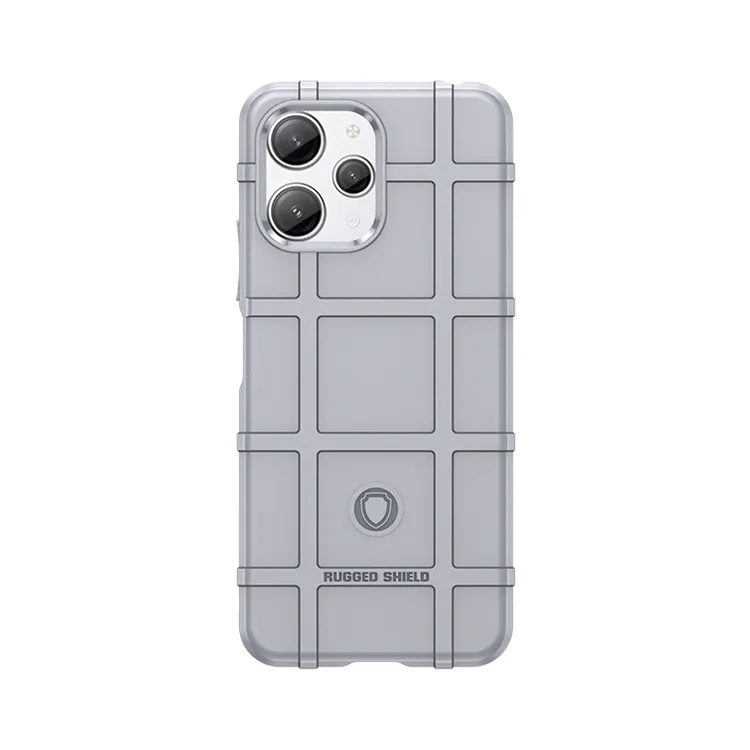 Pour Xiaomi Redmi 12 5G luxe Design carré anti-rayures TPU accessoires mobiles coques de téléphone